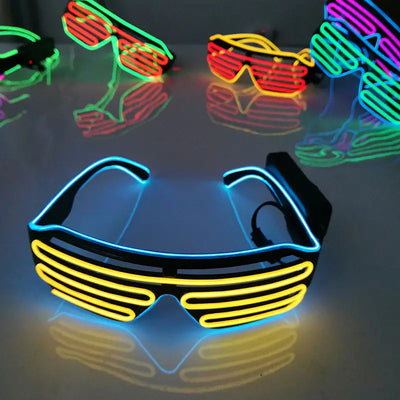 Blinds LED Glasses