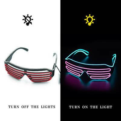 Blinds LED Glasses