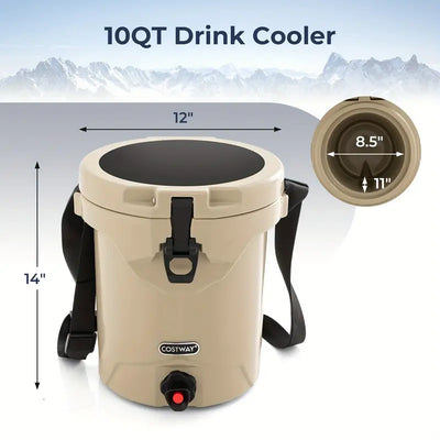 Arctic Oasis 9.5L- Your Portable Beverage Paradise