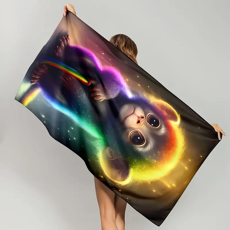 Monkey 3D Summer Towel