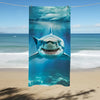 Sharks 3D Summer Towel