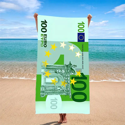 100/500 EURO 3D Summer Towel